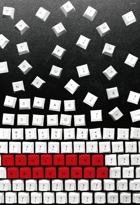 Afiche La Última Pregunta Isaac Asimov